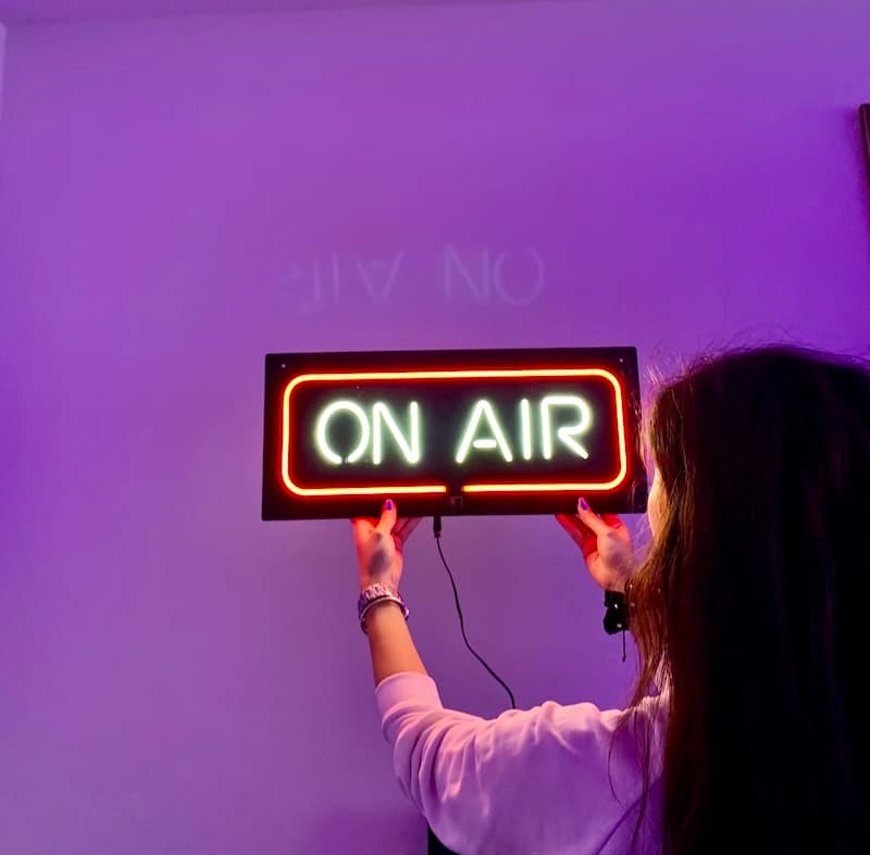 On Air Neon Sign